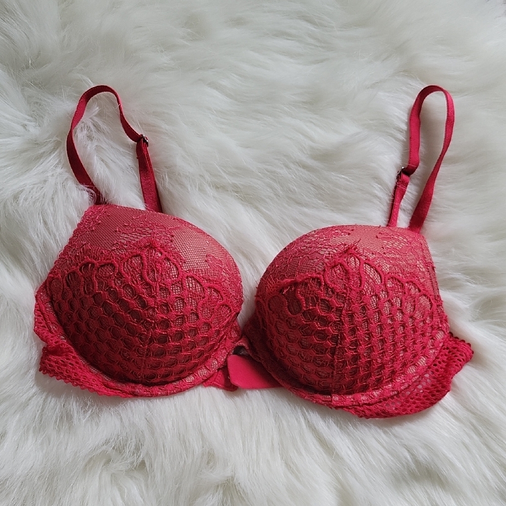 NEW UNUSED Victoria's Secret Deep Magenta Very Sexy Push-up Bra